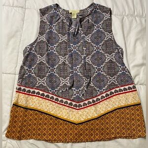 Cynthia Rowley Multicolor Patterned Blouse